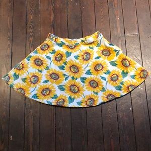 American Apparel Sunflower Skirt